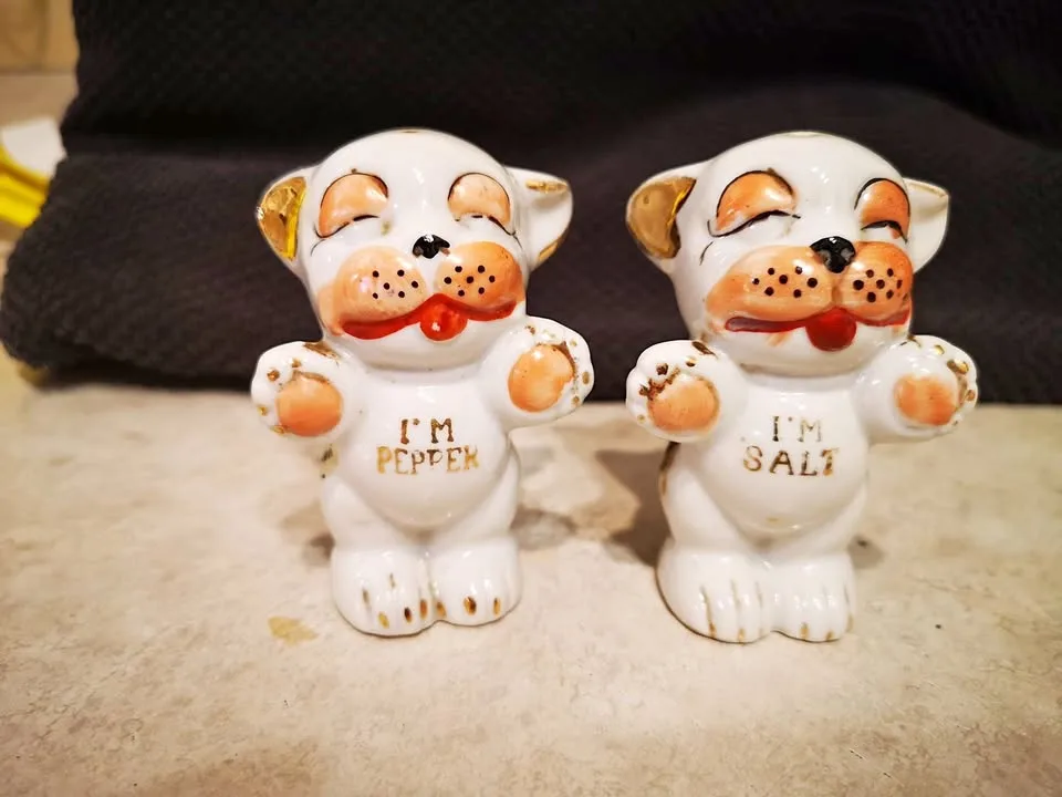 Vintage Bonzo Dog Salt Pepper Shakers thumbnail