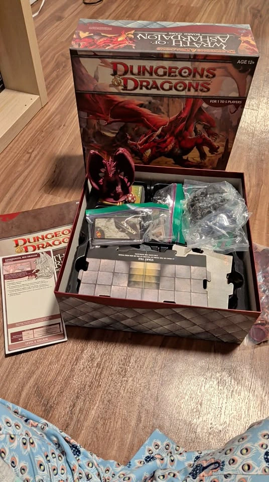 Dungeons & Dragons Wrath of Ashardalon Board Game