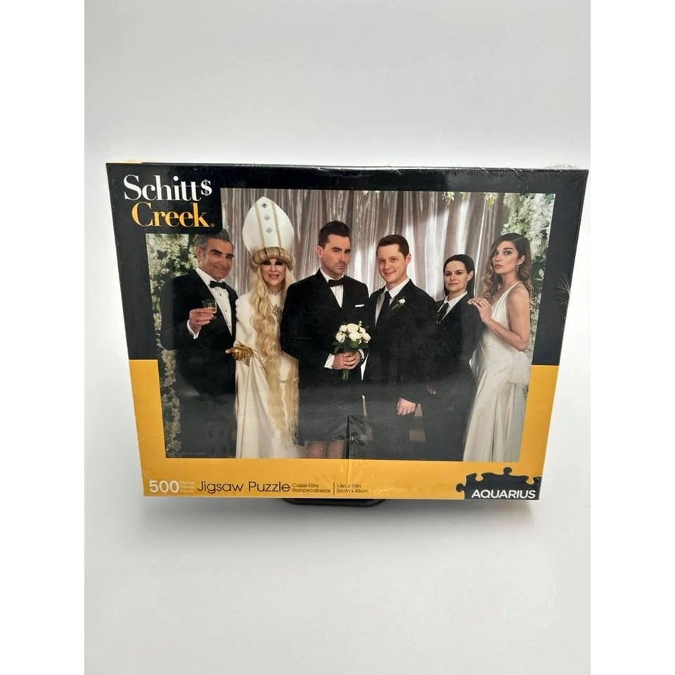 Aquarius Schitt's Creek Cast Wedding 500 Piece Jigsaw Puzzle