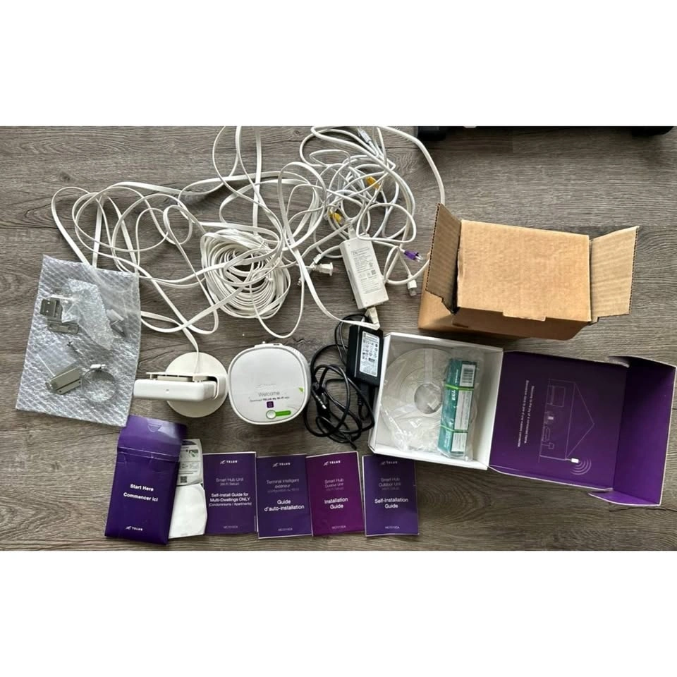 TELUS ZTE MC7010CA 5G Smart Hub Outdoor Unit Router Bundle