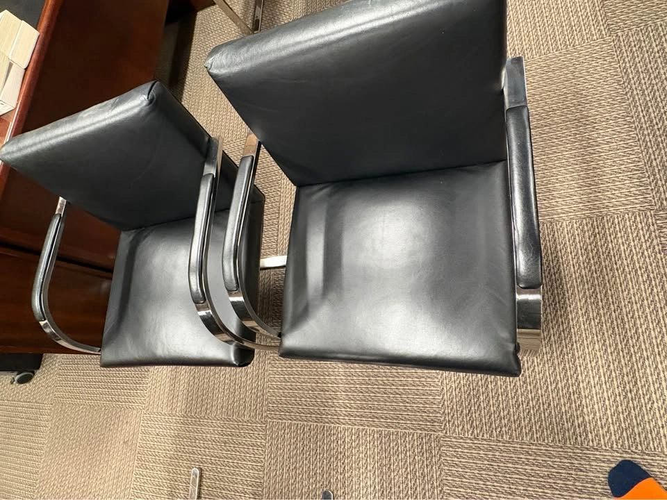 6 Classic Brno Flat Bar Chairs by Ludwig Mies van der Rohe - photo 4