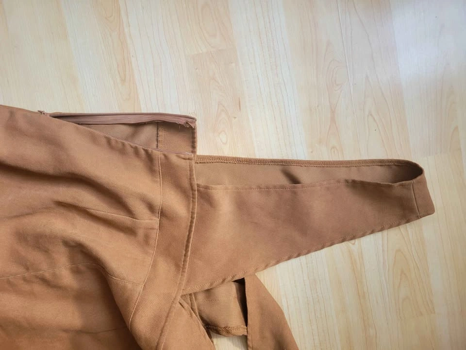 Camel Wide-Leg Jumpsuit Overalls - photo 4