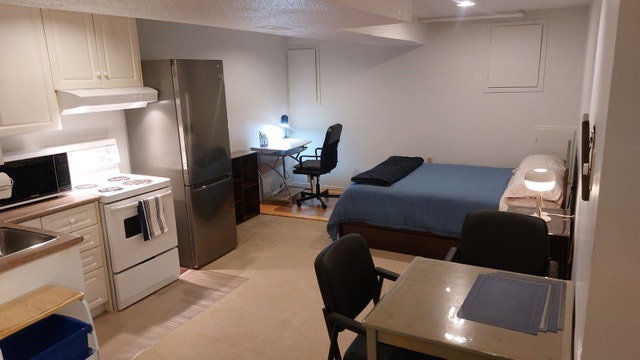 Basement Studio Apartment for Rent