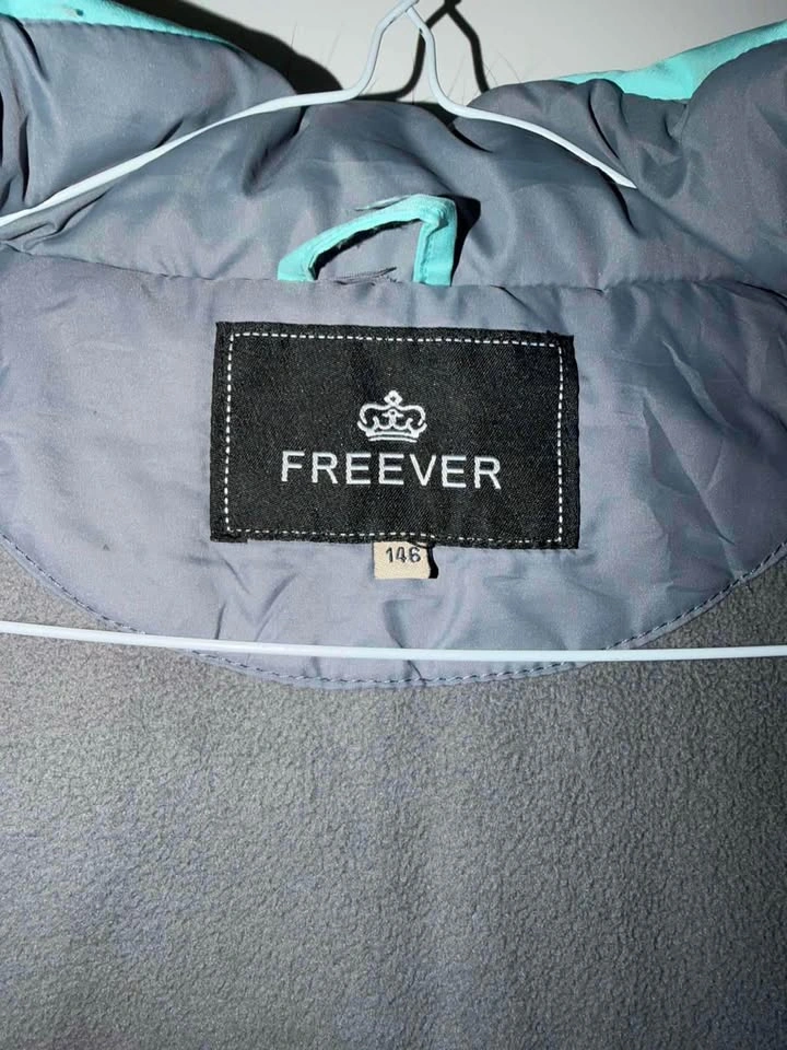 Girls' FREEVER Mint Green Winter Parka / Jacket (Size 146) - photo 5