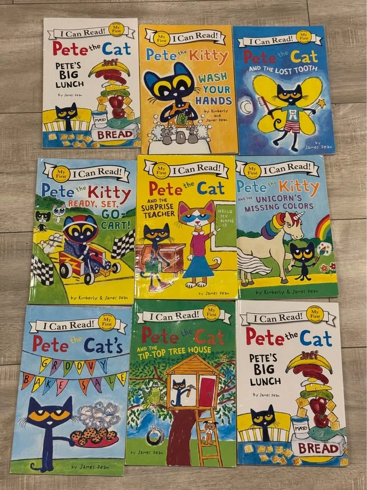 Lot of “Pete the Cat” Books - photo 2