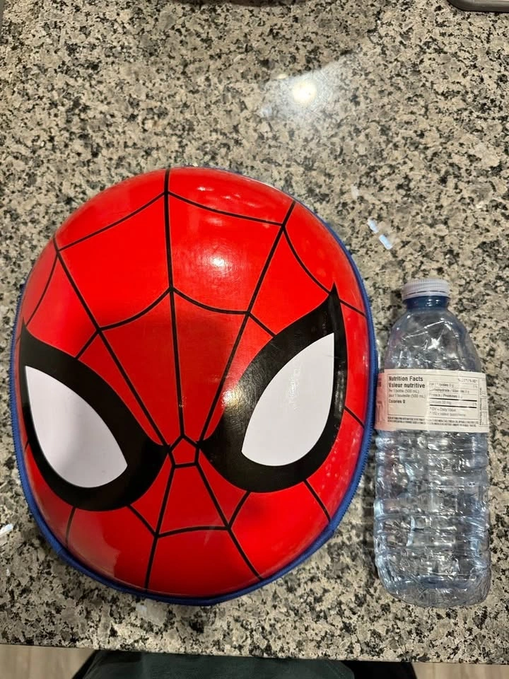 Spiderman hard shell bag for toddler