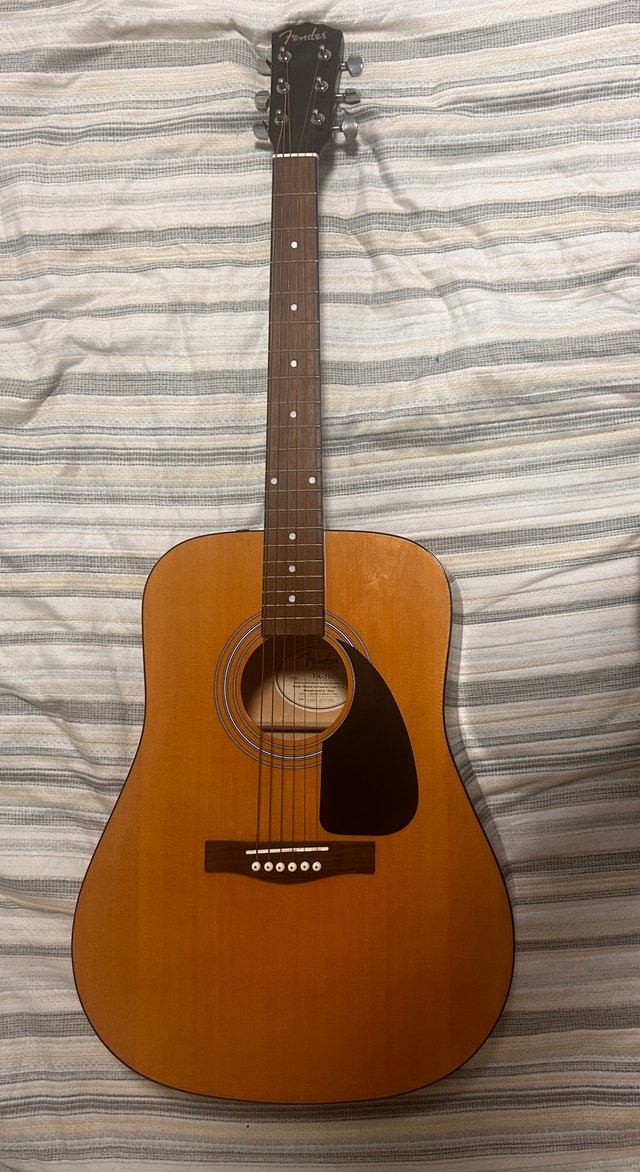 Fender Acoustic Guitar - photo 2