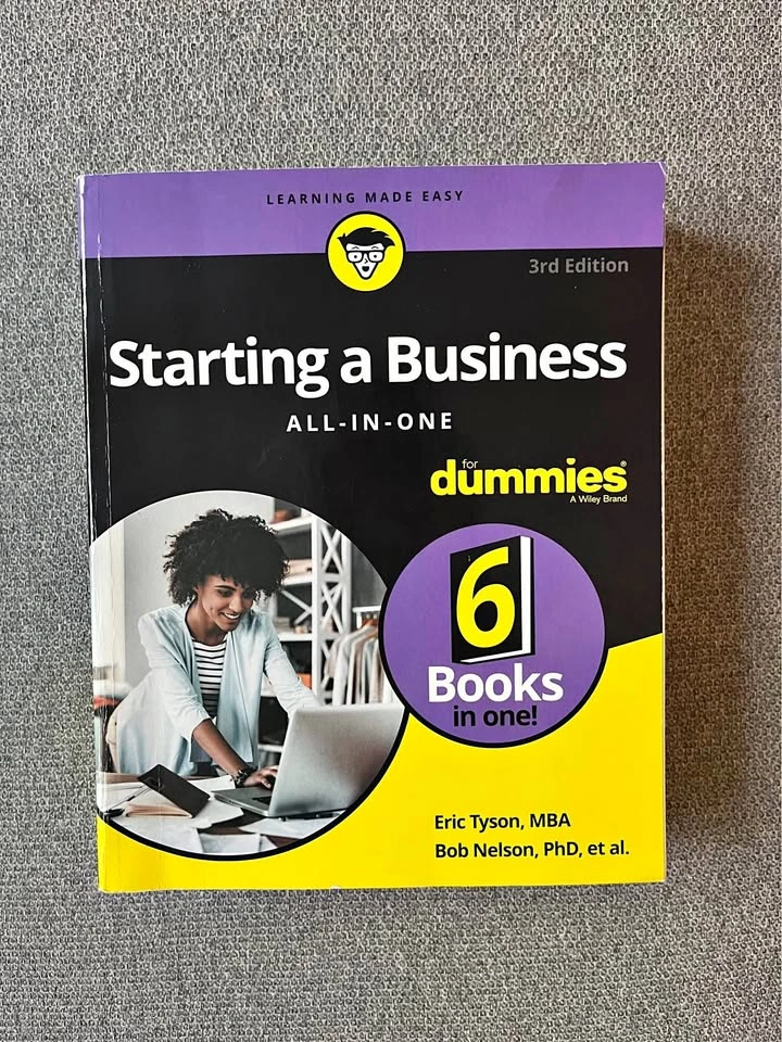 Starting a business for dummies book