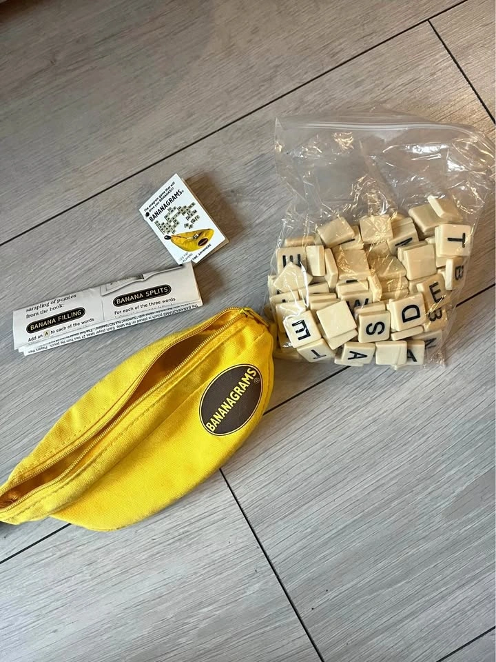 Bananagrams game for all ages