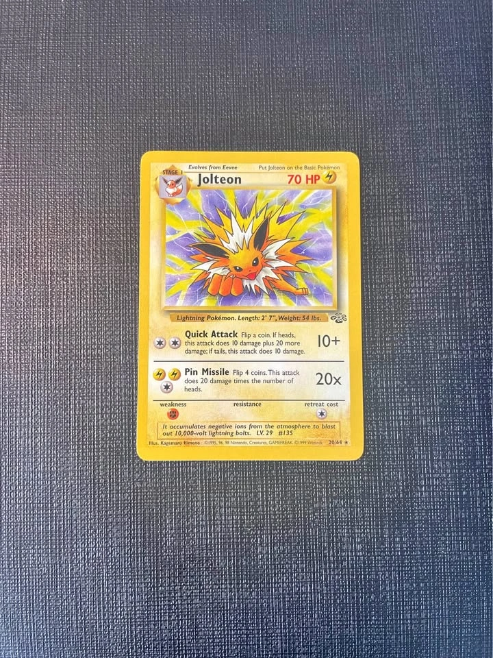 Jolteon 20/64 Jungle Non Holo
