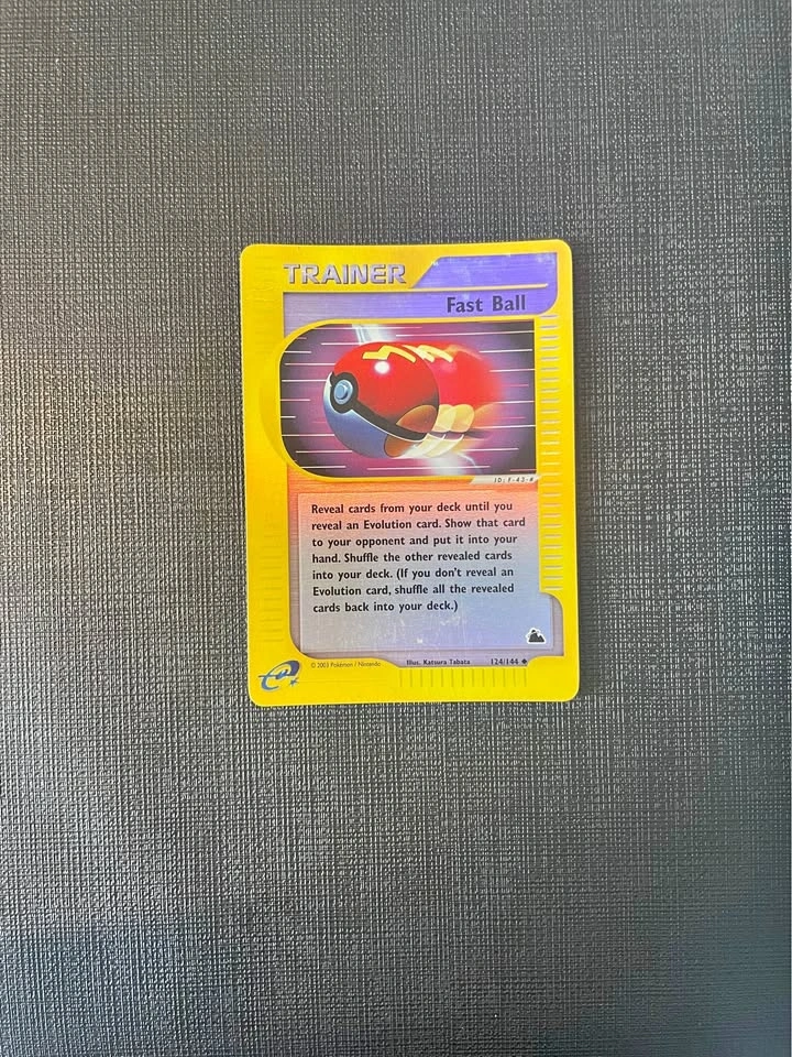 Fast Ball E reader Skyridge 124/144