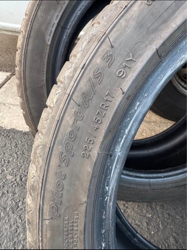 Michelin Pilot Sport A/S. 4 tires