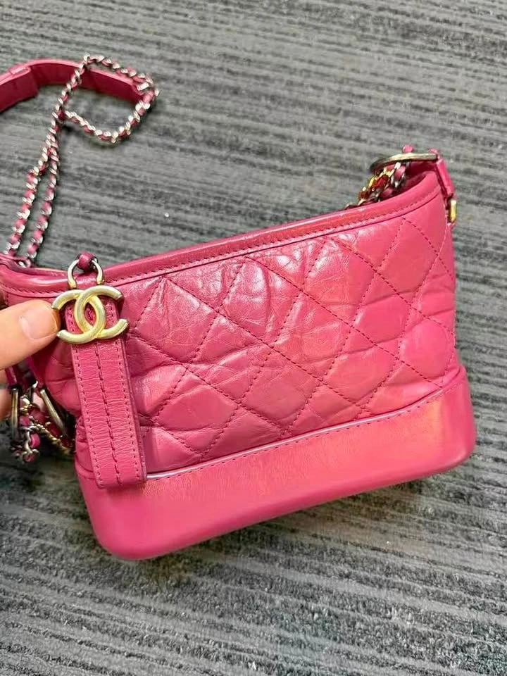 Chanel Gabrielle Hobo Bag Pink small