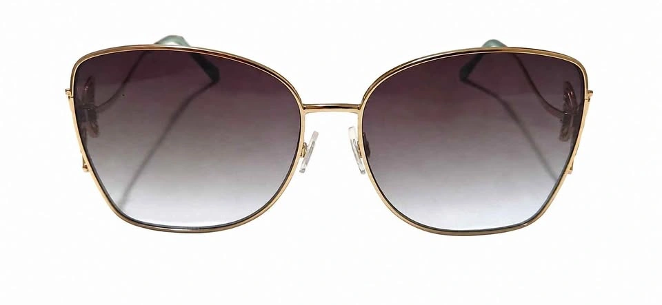 Gold-Tone Butterfly Detail Sunglasses