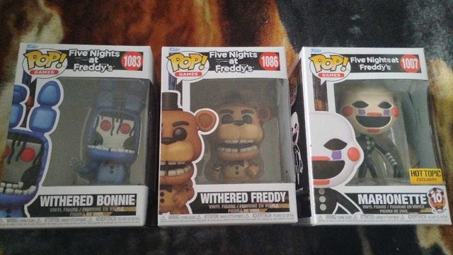 FNAF 2 Funko pops
