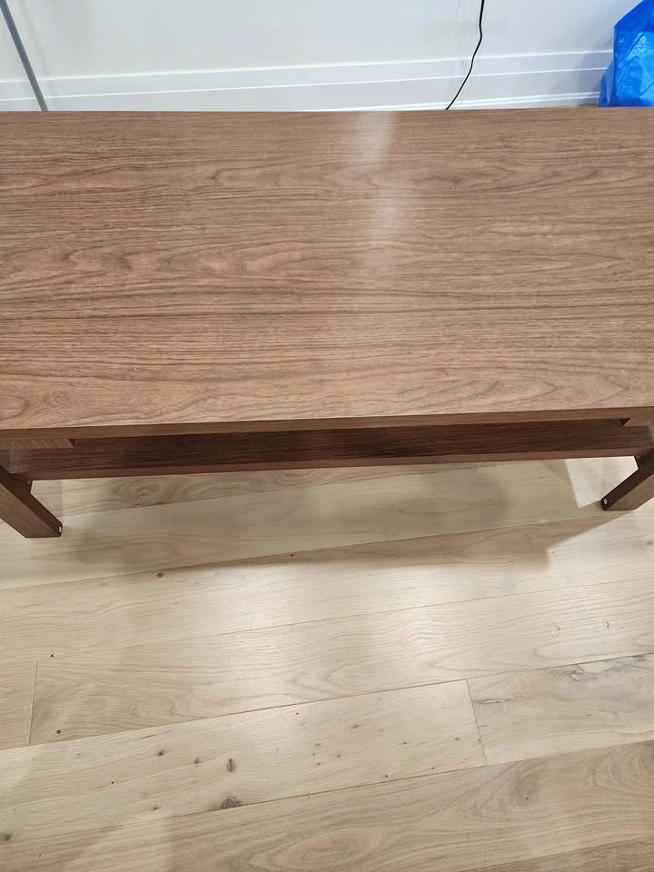 Walnut coffee table