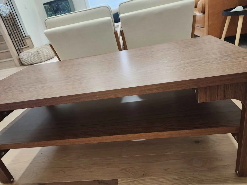 Walnut coffee table - photo 3