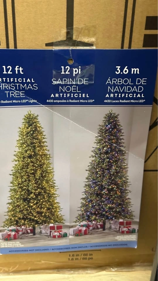 12ft Full Aspen Green Pre-lit Christmas Tree w/ 1,800 Lights - photo 5