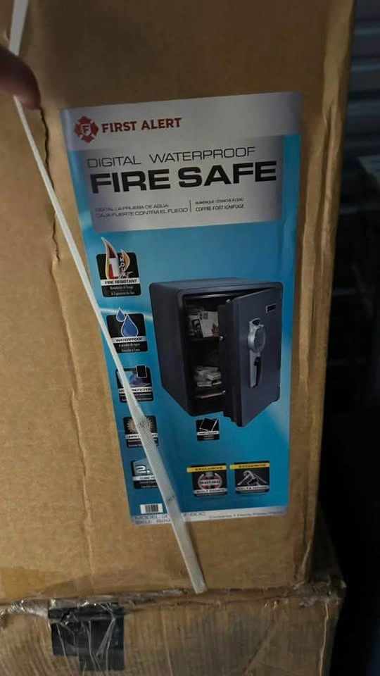 Sealed First Alert 2.14 cu. ft. Waterproof Fire Resistant Safe - photo 2