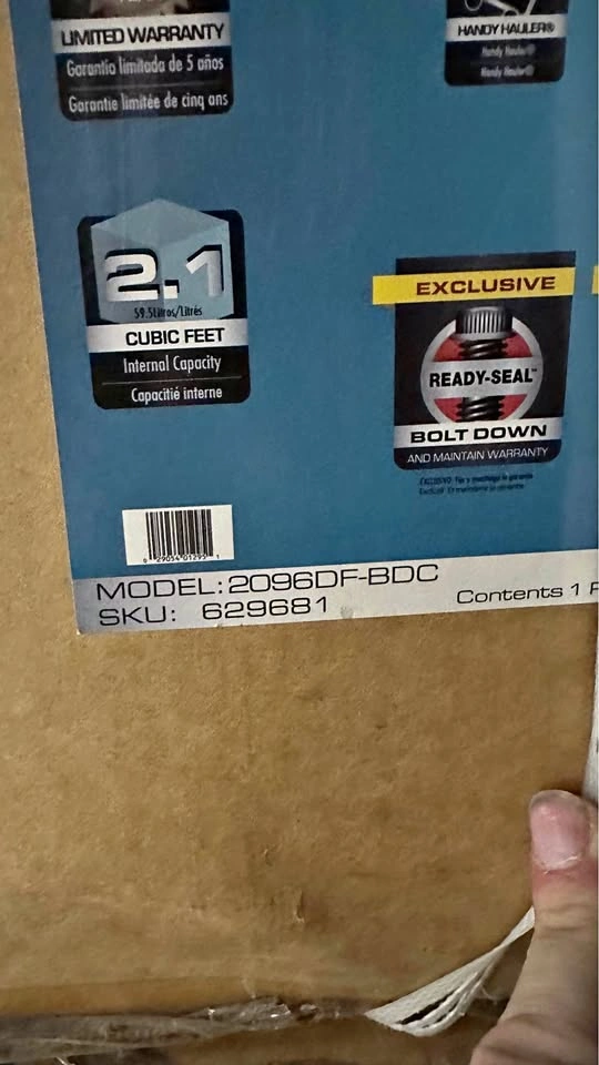 First Alert 2.14 cu. ft. Waterproof Fire Resistant Safe