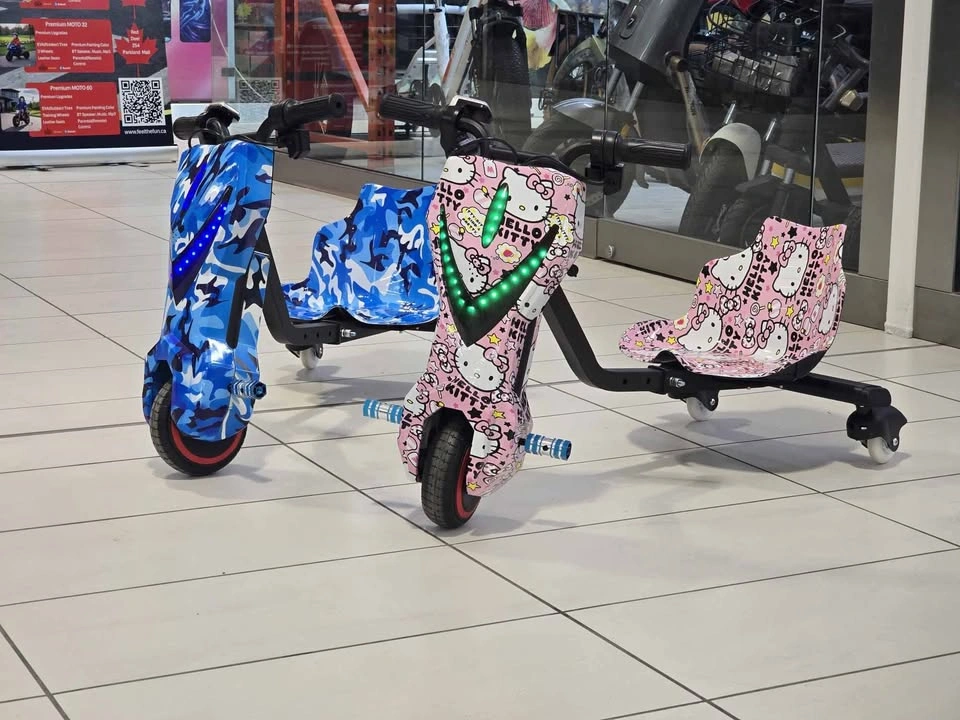 Electric Drift Trikes - Blue Camo & Hello Kitty - photo 2