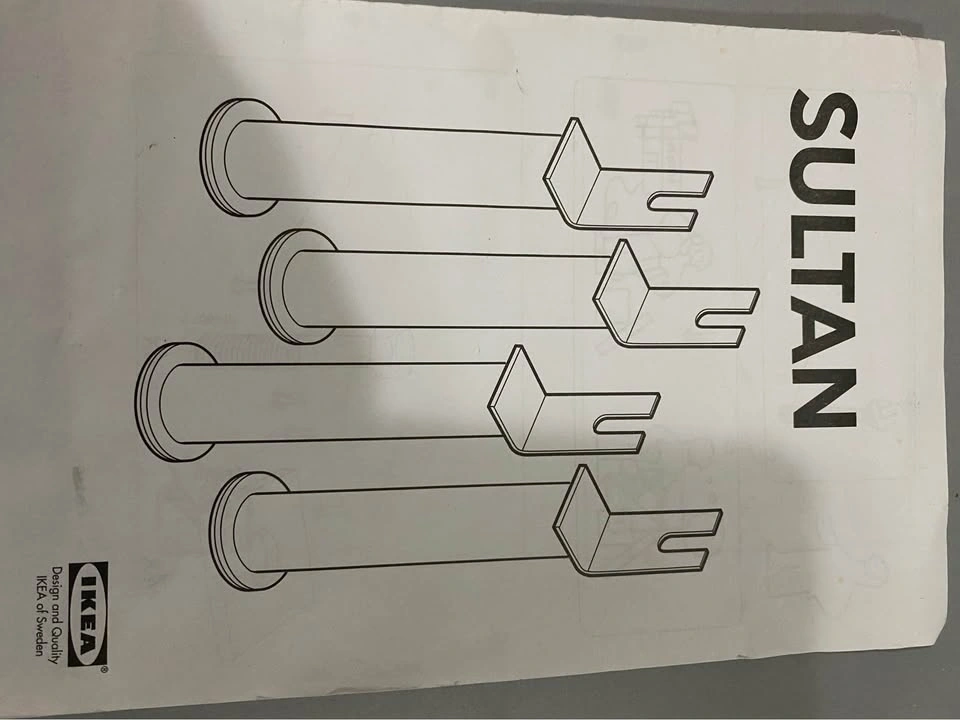 IKEA Sultan Bed Leg Supports - photo 4