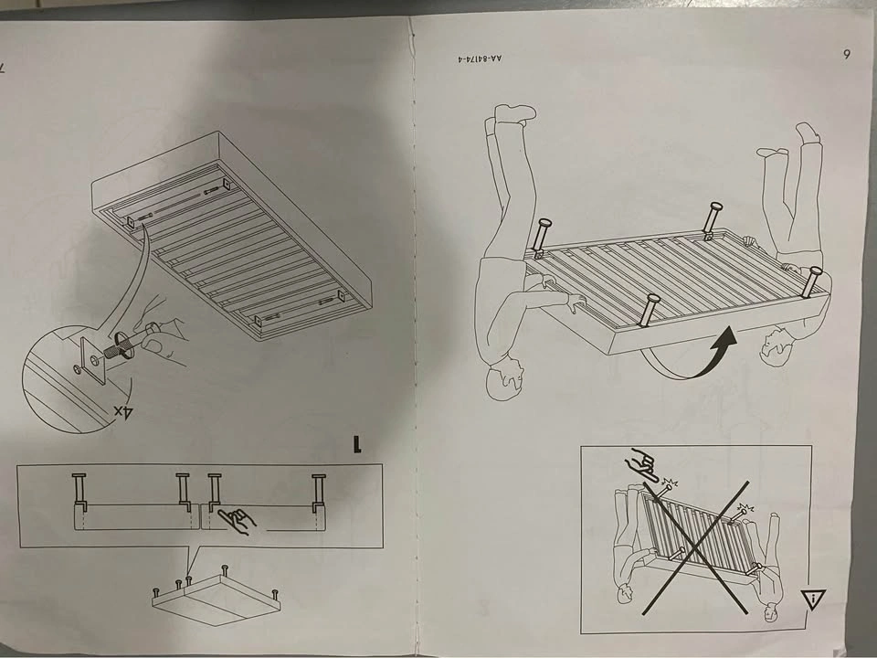IKEA Sultan Bed Leg Supports - photo 5
