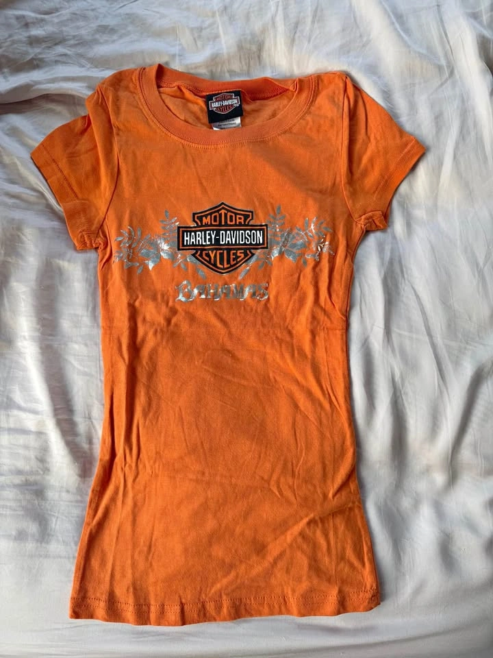 vintage harley davidson long tee