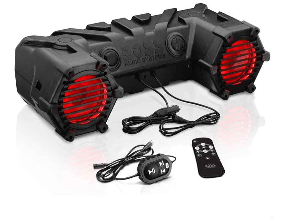BOSS ATV30BRGB 6.5" Bluetooth ATV/UTV Sound System – RGB