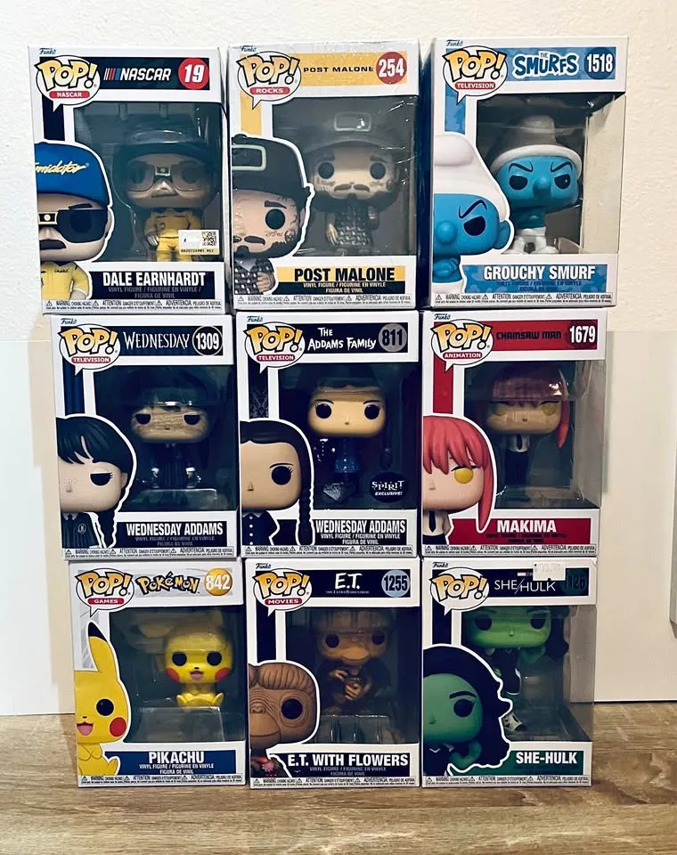 Funko Pops! Set of 9 for $30 thumbnail