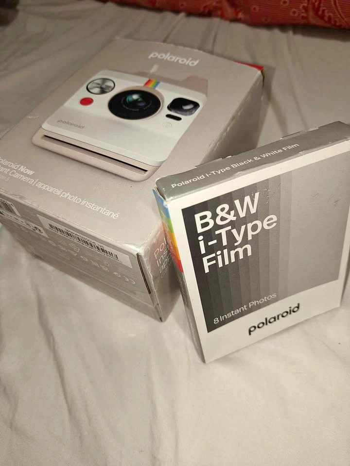 Polaroid Now Generation 3 Instant Camera with i-Type B&W Film