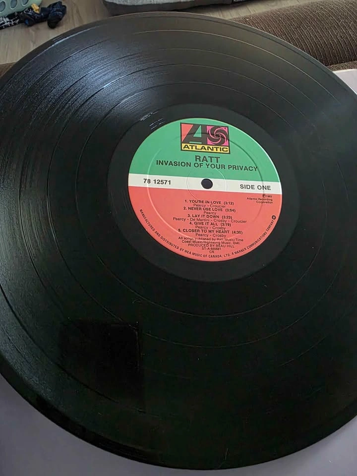 RATT Vinyl Record - photo 5