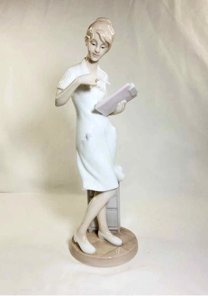 The Valencia Collection Female Nurse Medical Physician Figure St