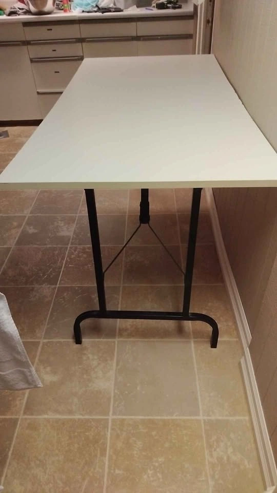 5ft Rectangular Folding Table - photo 3