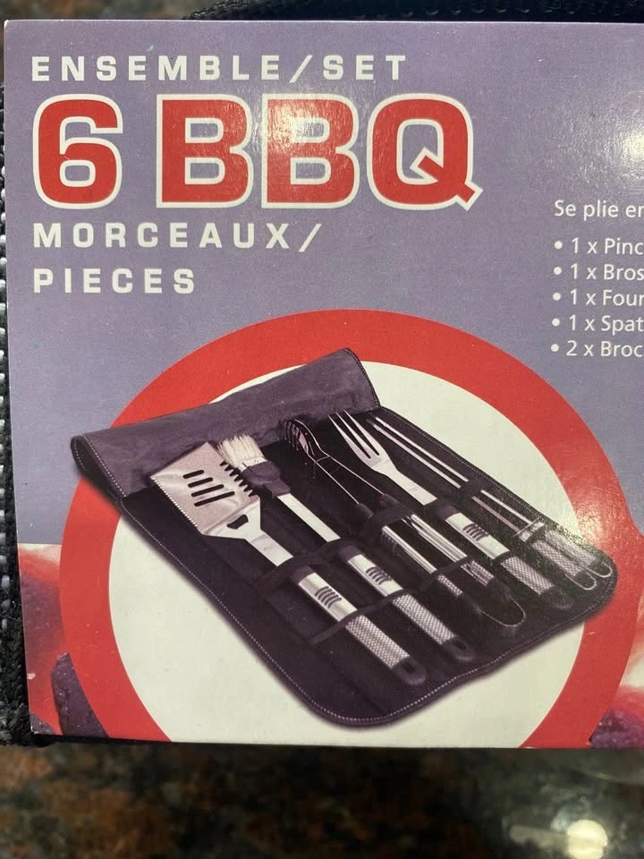 Set of 6 BBQ Pieces - Brand New Set - photo 2