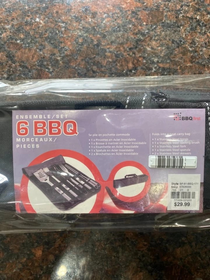 Set of 6 BBQ Pieces - Brand New Set - photo 3