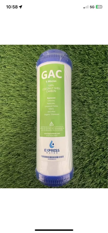 GAC Carbon Water Filter