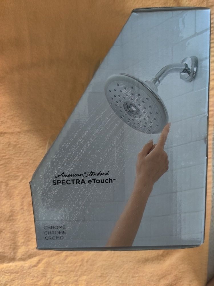 Brand new American Standard SPECTRA eTouch chrome shower head - photo 2