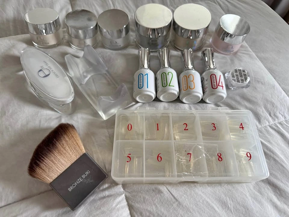 Dip Powder Nails Bundle - French Manicure & Shimmer Colors