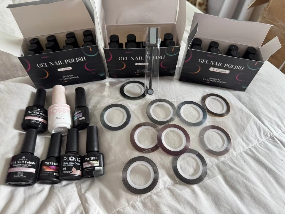 Brand New Gel Nail Colours, CatEye, Translucent, Nail Art - photo 5