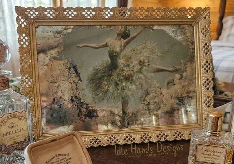 Ballerina Vanity Mirror Tray - photo 3