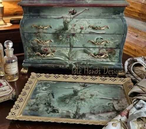 Ballerina Vanity Mirror Tray - photo 4