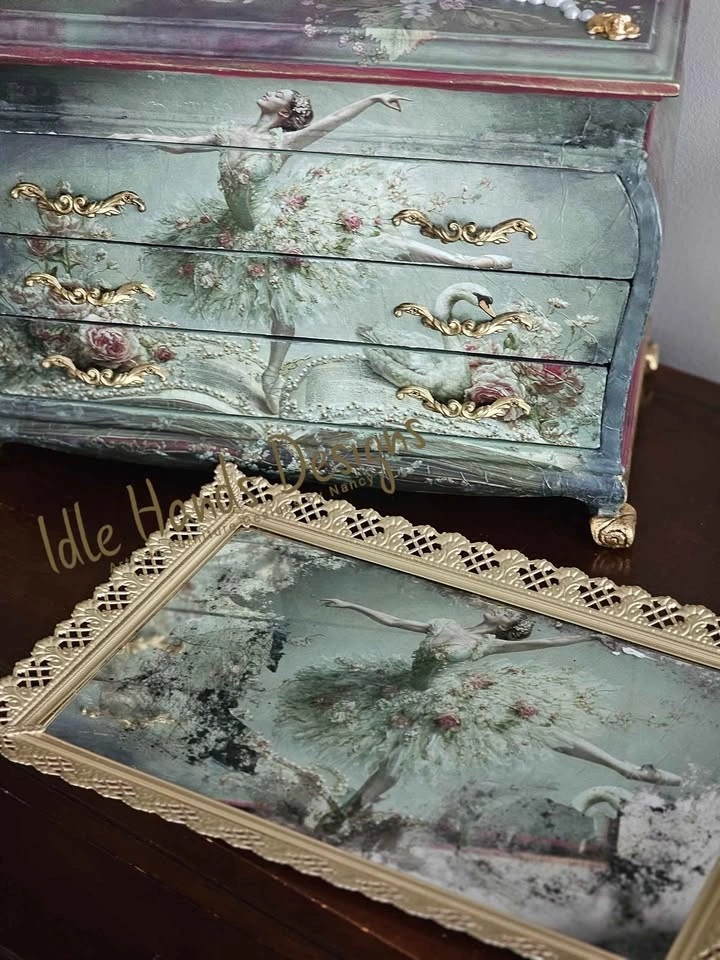 Ballerina Vanity Mirror Tray - photo 5