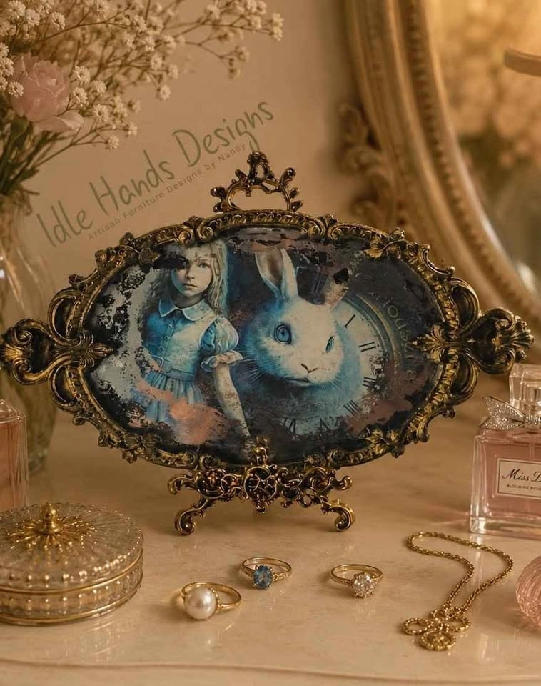 Mirror Tray - Alice In Wonderland - photo 3