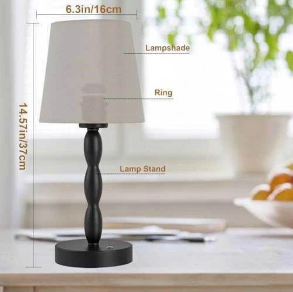 2 Cordless Touch Control Dimmable Table Lamp - Brand New! $24 Ea - photo 5