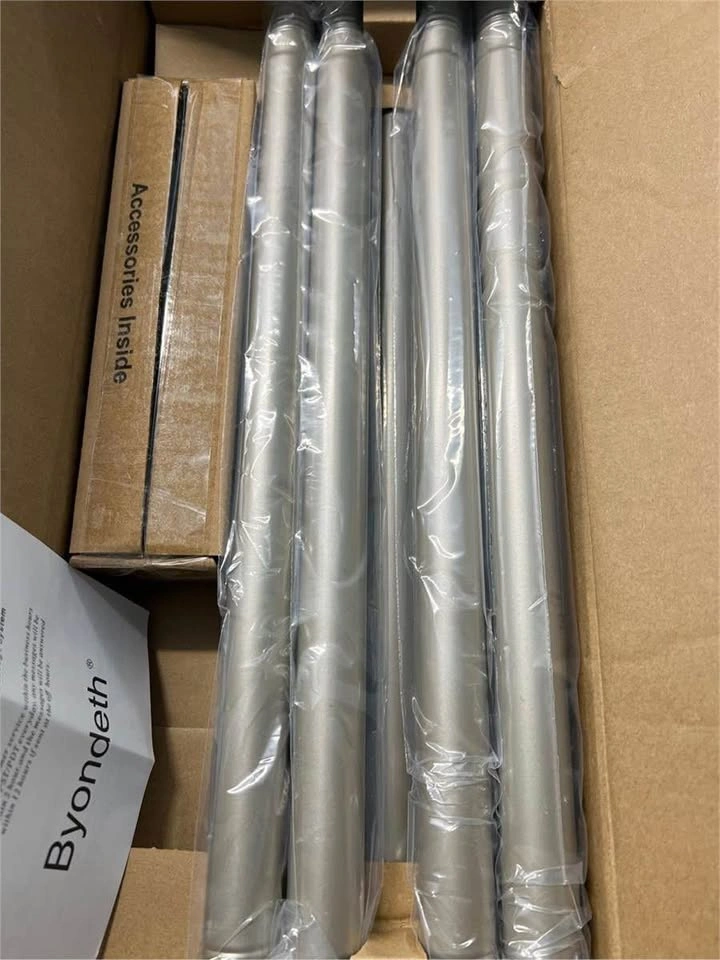 Brushed Nickel Adjustable Curtain Rod up to 144 Inches - photo 4