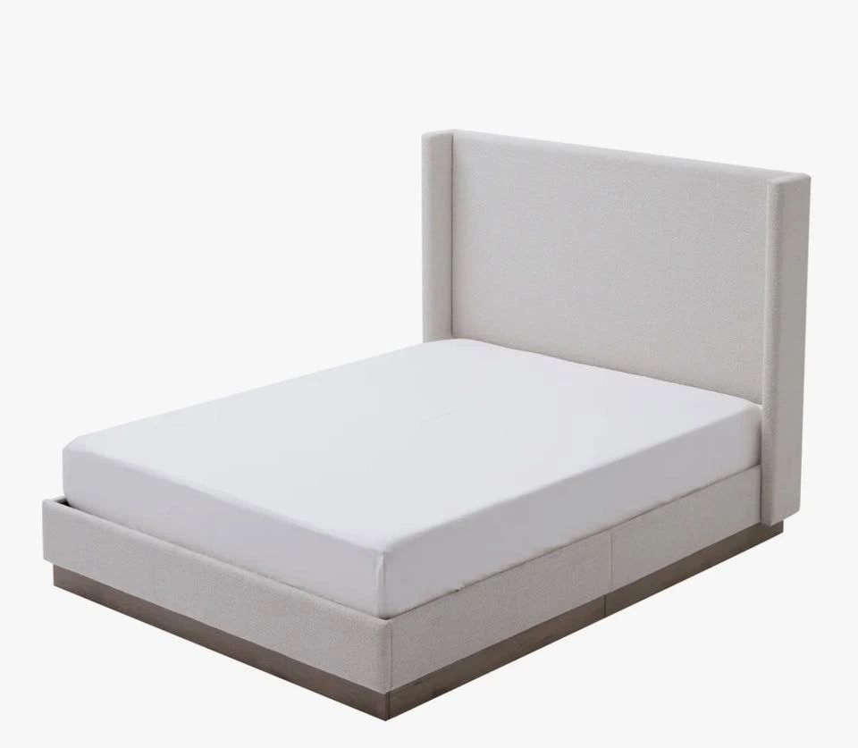 New Queen Upholstered Bed Frame - Never Used - photo 2