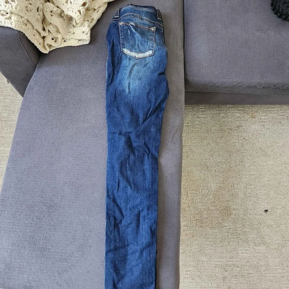 Blue Ripped Jeans- Size 7 - photo 2