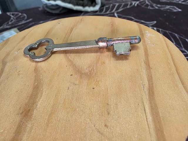 Antique Vintage Barrel Skeleton Keys Lot (Set of 5) – Rustic - photo 3