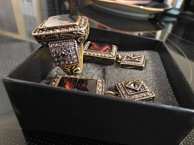 ANTIQUE BEAUTIFUL HEIDI DAUS Jewellery Set NEW - photo 2